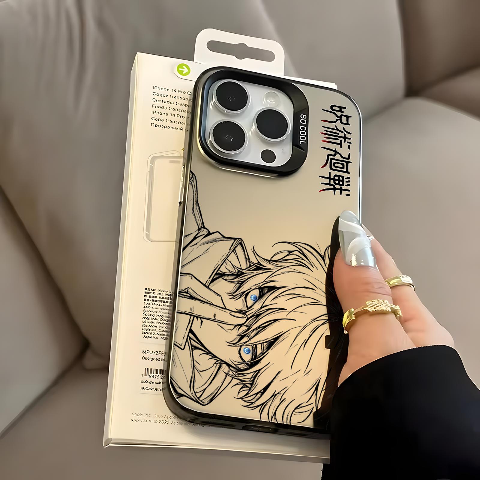 Phone Cases Jujutsu Kaisen - Silver IMD Phone Case for iPhone18