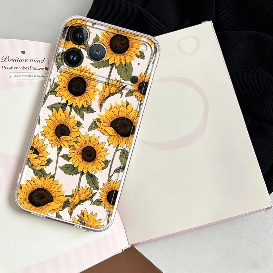 Cute Sunflower Pattern Case fo - Phone Cases Xr Iphone review and price