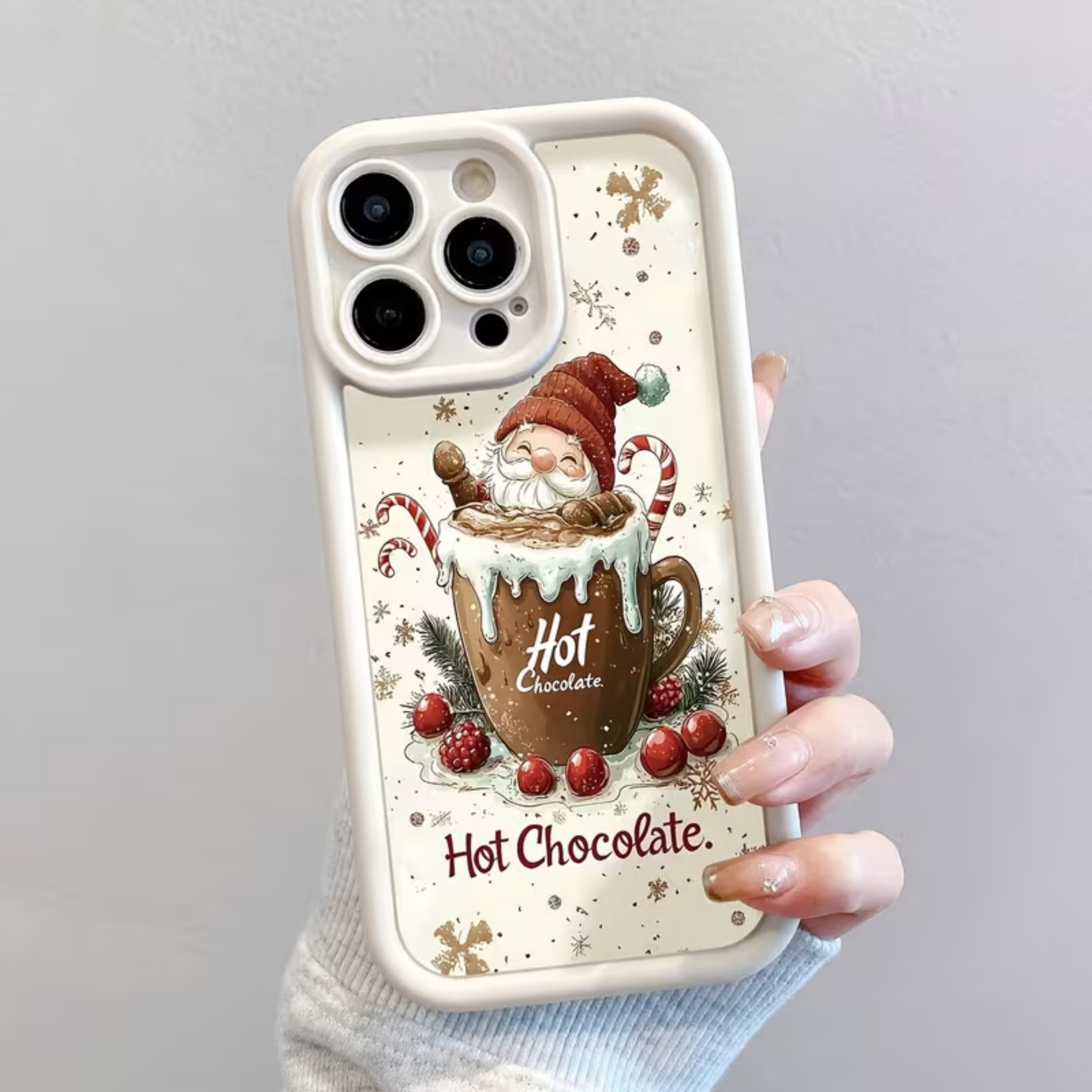 Silicone Cute Santa Claus Prin - Phone Cases Xr Iphone review and price