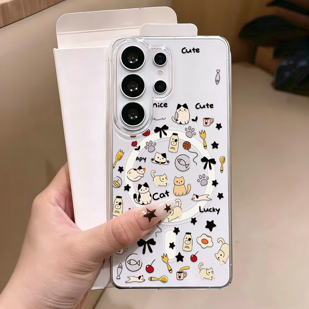 Cute Cat Magnetic Phone Case F - Phone Cases Galaxy A16 5G review and price