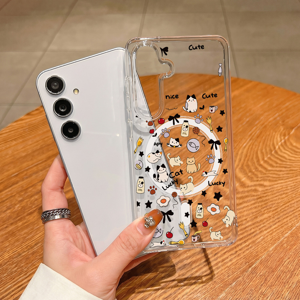 Cute Cat Magnetic Phone Case F - Phone Cases Galaxy A16 5G review and price
