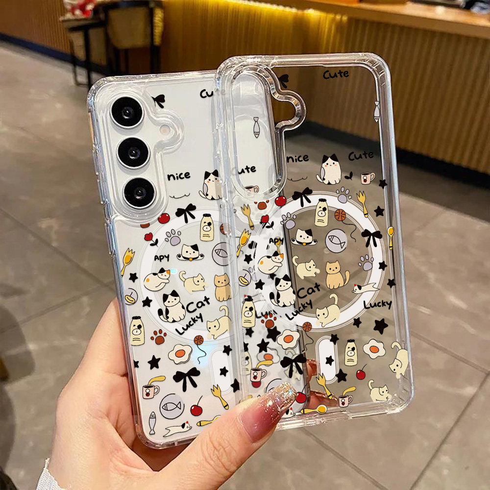 Cute Cat Magnetic Phone Case F - Phone Cases Galaxy A16 5G review and price