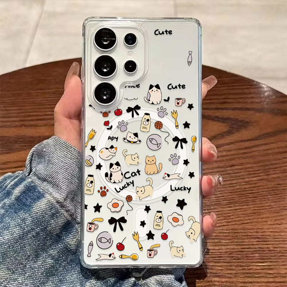 Cute Cat Magnetic Phone Case F - Phone Cases Galaxy A16 5G review and price